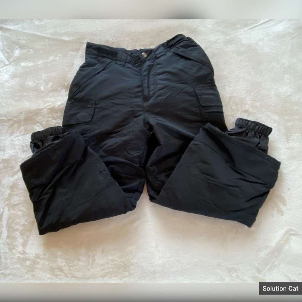 Snow/ski pants   Black.